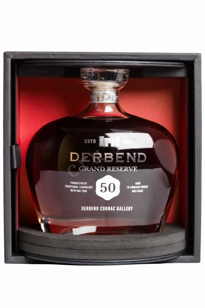 В подарочной коробке Derbend Grand Reserve 50 years in gift box 1970 0.75 л