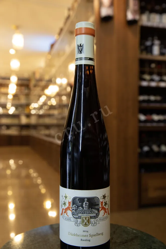 В магазине Крю Профи Karl Schaefer Durkheimer Spielberg Riesling Medium-Dry 2014 0.75 л