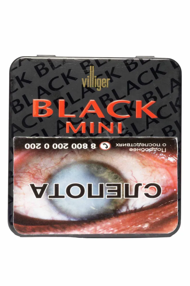 Сигариллы Villiger Black Mini Filter Java Besuki Burley Orient 