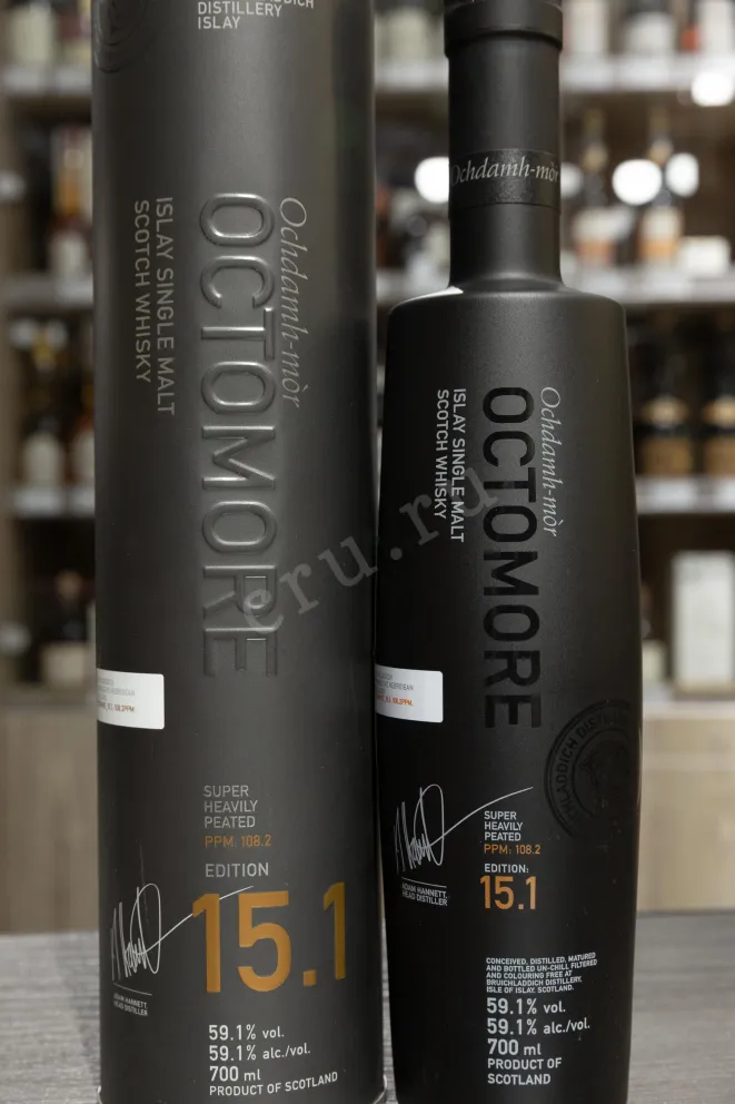В магазине Крю Профи Bruichladdich Octomore Edition 15.1 in tube 0.7 л