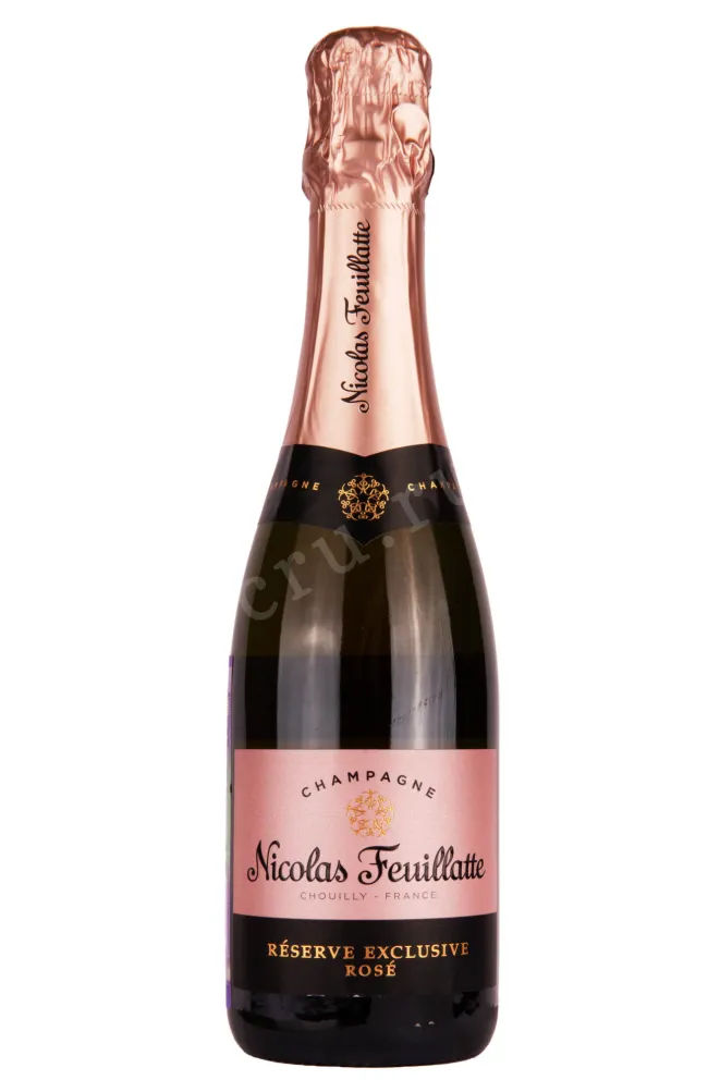 Шампанское Nicolas Feuillatte Reserve Exclusive Rose 2019 0.375 л