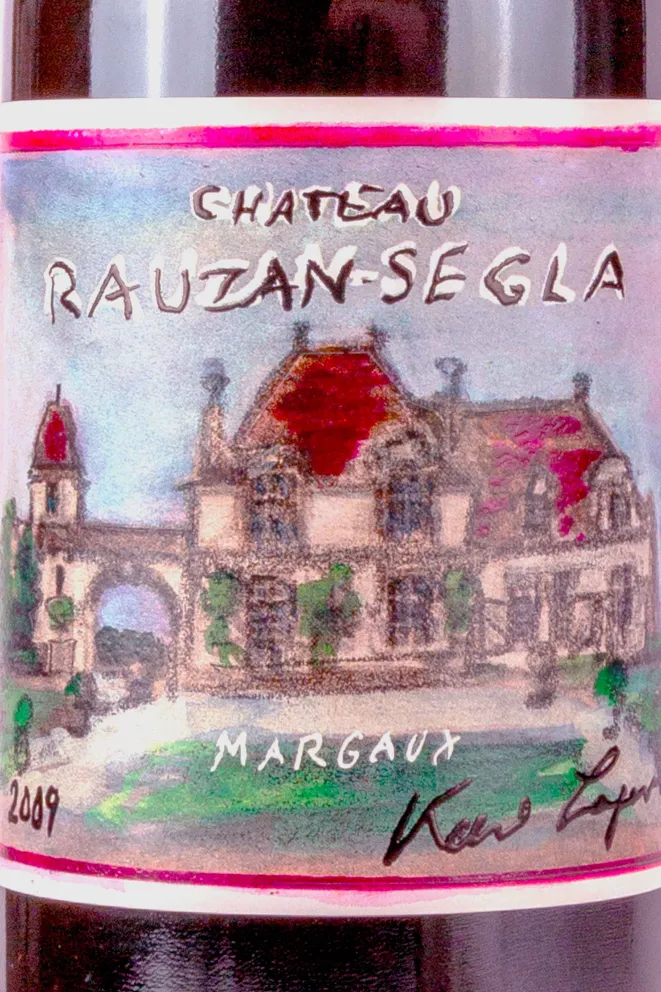 Этикетка Chateau Rauzan-Segla Margaux 2009 0.75 л