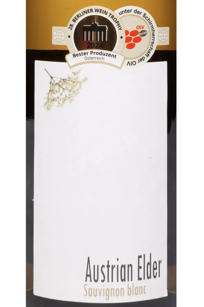 Этикетка Weingut R&A Pfaffl Austrian Elder 2024 0.75 л