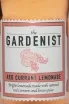 Этикетка The Gardenist Red Currant Lemonade 0.2 л