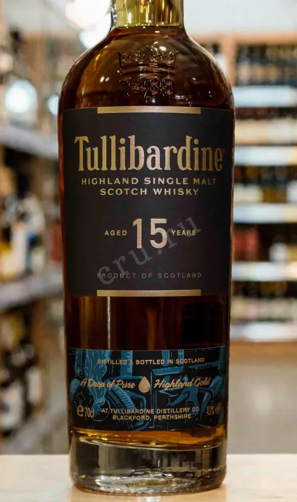 В магазине Крю Профи Tullibardine 15 years 0.7 л