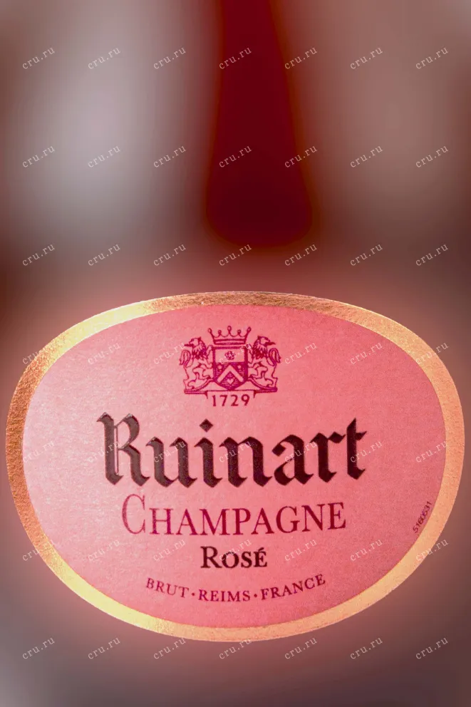 Этикетка Ruinart Rose Brut  2019 0.375 л
