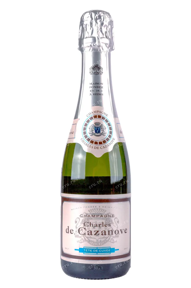 Шампанское Charles de Cazanove Tradition Brut 2019 0.375 л