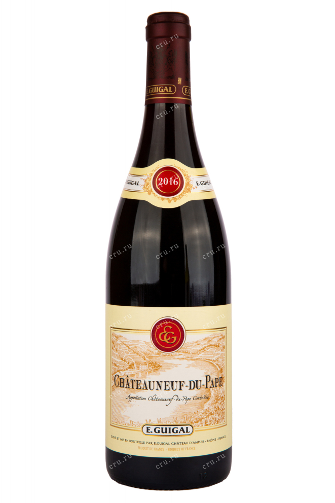 Вино E. Guigal Chateauneuf-du-Pape Rouge 2016 0.75 л