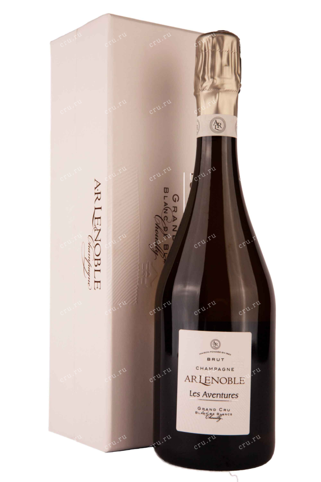 Шампанское AR Lenoble Les Aventures Blanc de Blanc Grand Cru Chouilly gift box  0.75 л