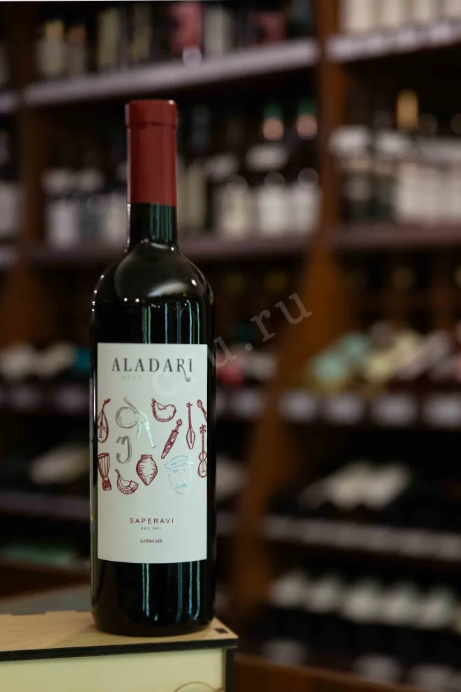 В магазине Крю Профи Aladari Saperavi 2022 0.75 л
