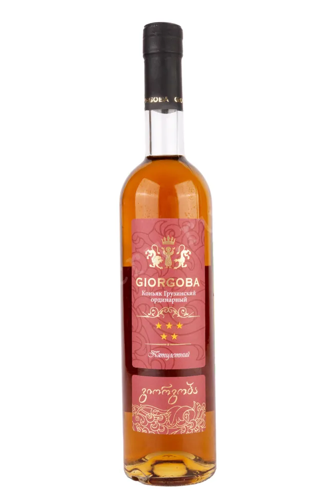 Коньяк Гиоргоба 5-летний  0.5 л