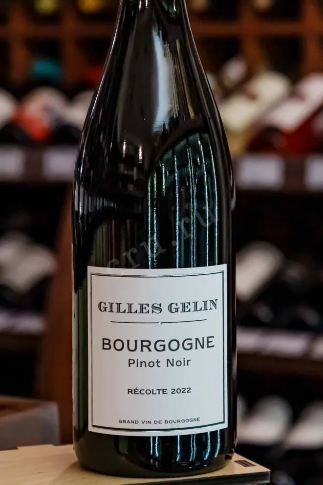 В магазине Крю Профи Gilles Gelin Bourgogne Pinot Noir 2022 0.75 л