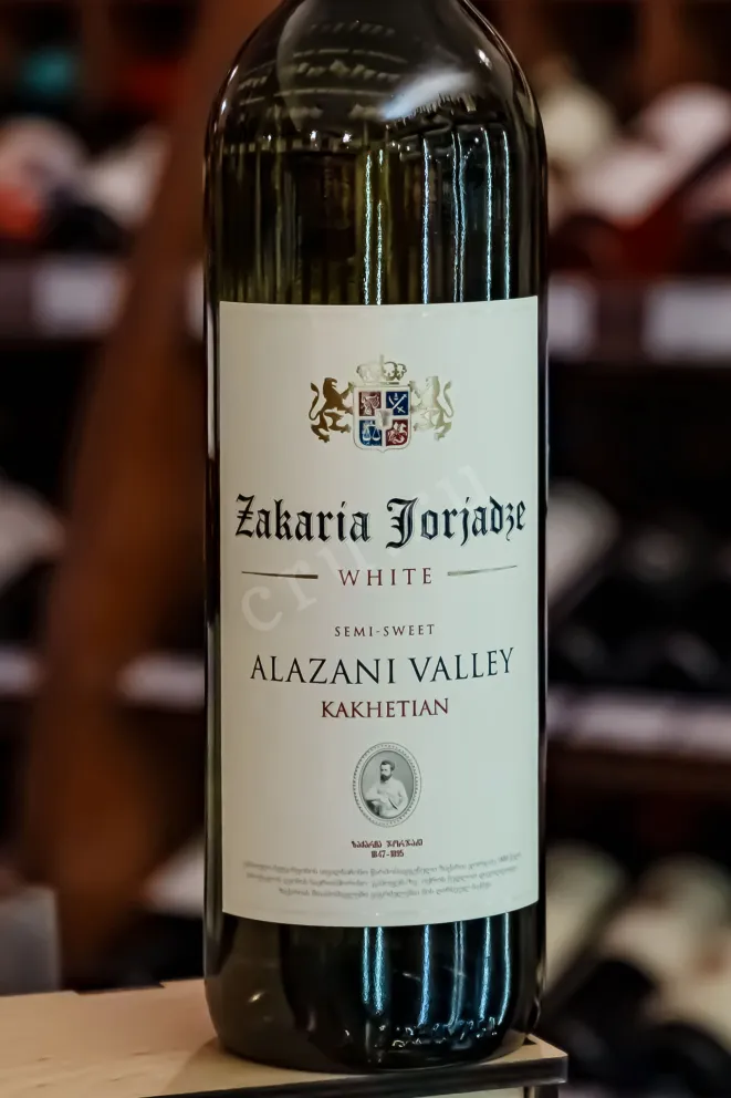 В магазине Крю Профи Zakaria Jorjadze Alazani Valley White 2023 0.75 л