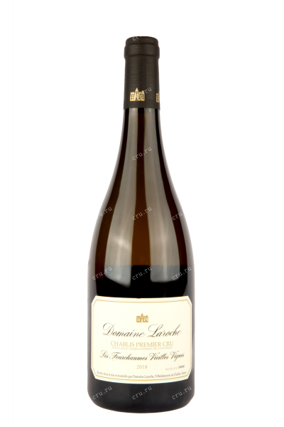 Вино Domaine Laroche Chablis Premier Cru Les Fourchaumes Vieilles Vignes 2018 0.75 л