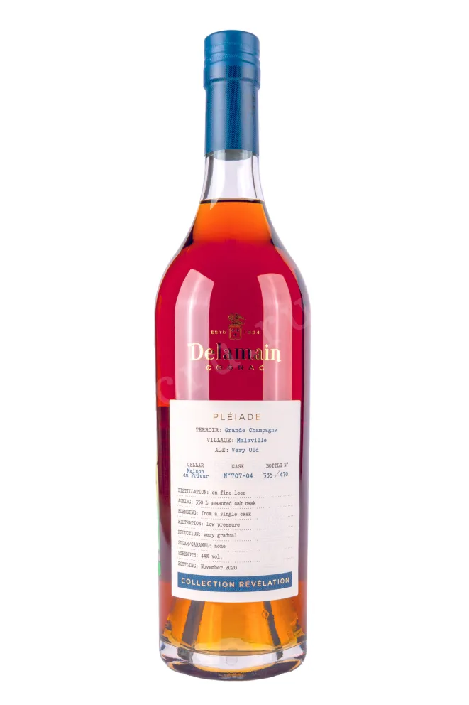 Бутылка Delamain Pleiade Collection Revelation Malaville in gift box 0.7 л