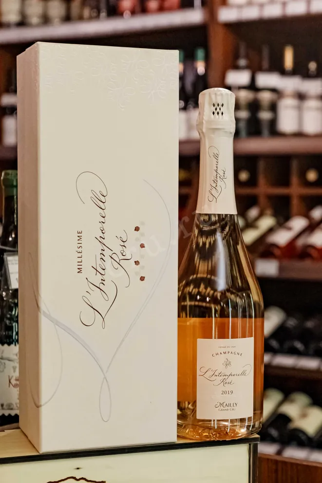В магазине Крю Профи Mailly Grand Cru L’Intemporelle Rose in gift box 2019 0.75 л