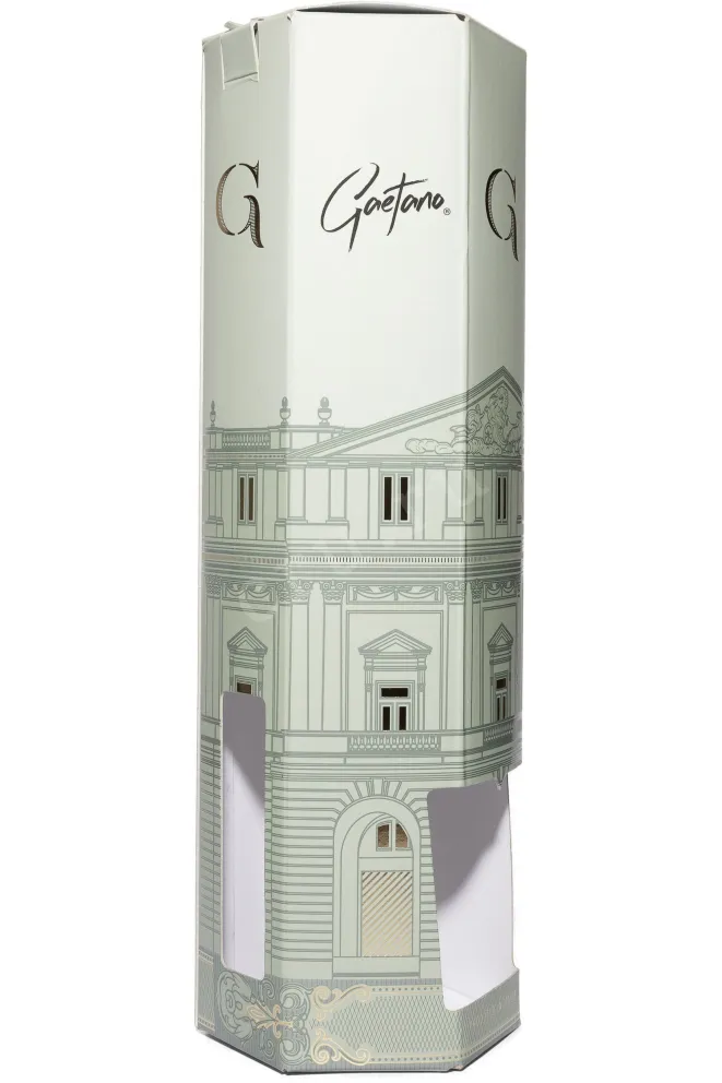 Подарочная коробка Gaetano Prosecco Extra Dry DOC in gift box 2023 0.75 л