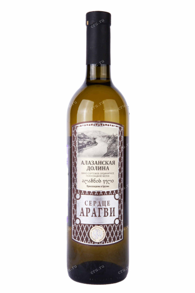 Вино The Heart of Aragvi Alazani Valley White 0.75 л