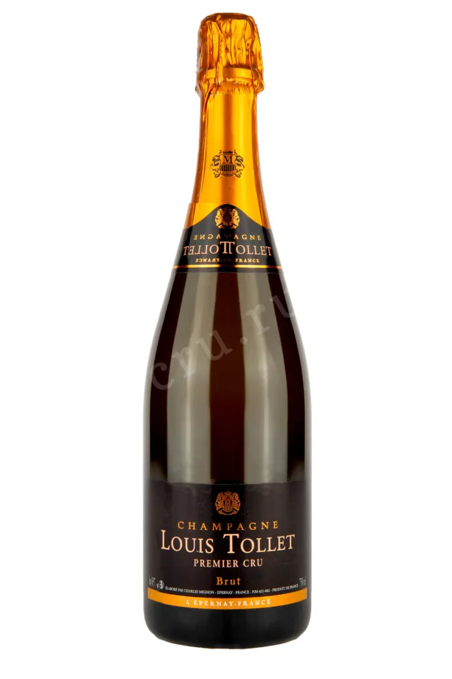 Шампанское Louis Tollet Premier Cru Brut 2021 0.75 л