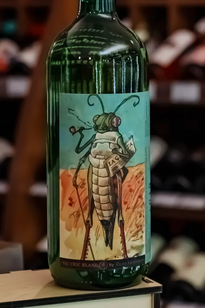 В магазине Крю Профи Clos Lentiscus Cric Cric Blanc 2018 1 л