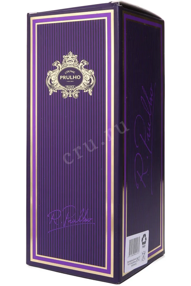 Подарочная коробка Prulho Extra Grand Champagne in gift box 1986 0.7 л