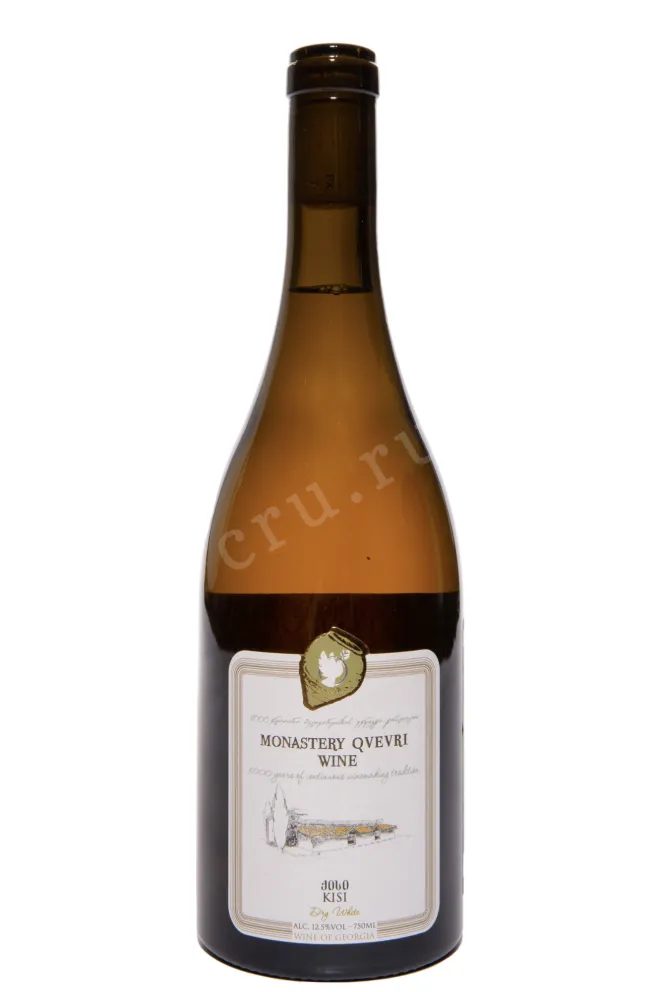 Вино Winery Khareba Monastery Qvevri Wine Kisi 2022 0.75 л