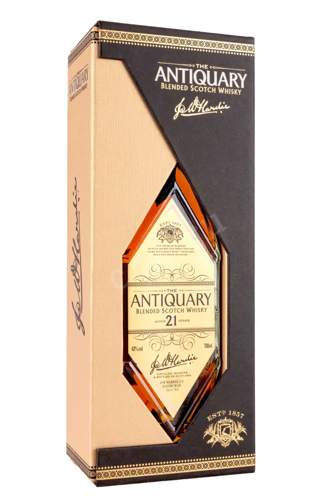 Подарочная коробка Antiquary 21 years 0.7 л