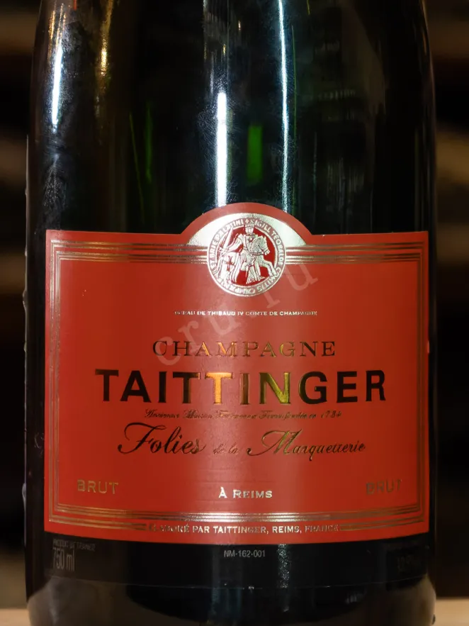 В магазине Крю Профи Taittinger Folies de la Marquetterie 2017 0.75 л
