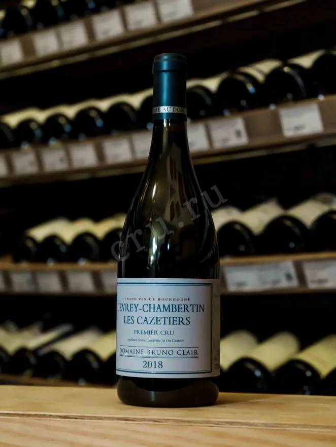 В магазине Крю Профи Domaine Bruno Clair Gevrey-Chambertin Le Cazetiers Premier Cru 2018 0.75 л