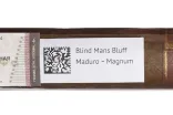 Контрэтикетка Caldwell Blind Mans Bluff Maduro-Magnum