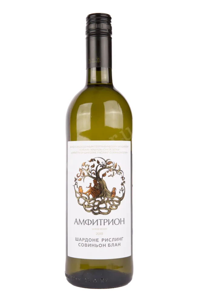 Вино Амфитрион Шардоне Рислинг Совиньон Блан 2019 0.75 л