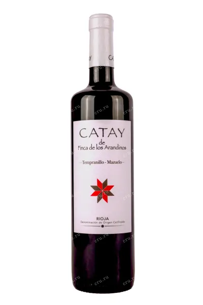 Вино Finca de los Arandinos Catay Tempranillo-Mazuelo 2021 0.75 л