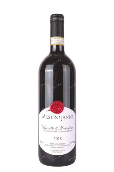 Вино Mastrojanni Brunello di Montalcino 2018 0.75 л