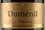 Этикетка Dumenil Prestige Vieilles vignes Les Pecherines 0.75 л