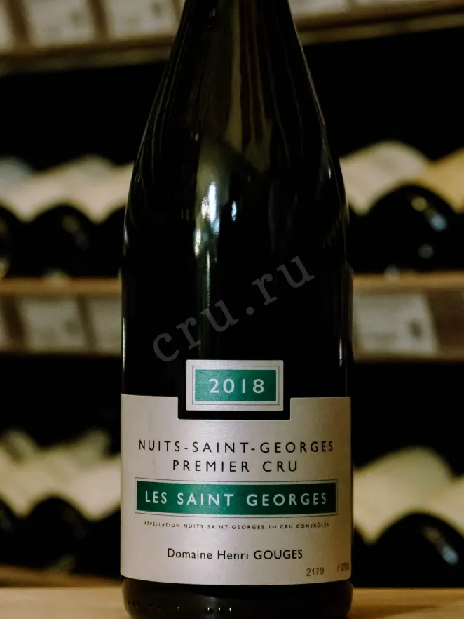 В магазине Крю Профи Domaine Henri Gouges Nuits-St-Georges 1er Cru Les Saint Georges 2018 0.75 л