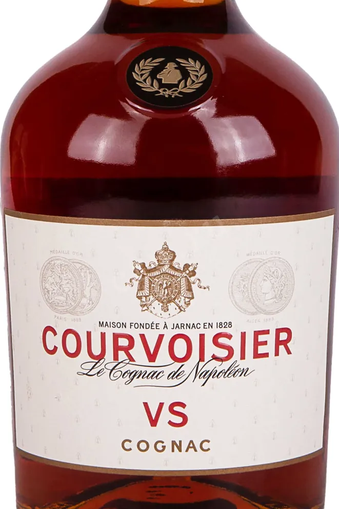Этикетка Courvoisier VS 0.7 л