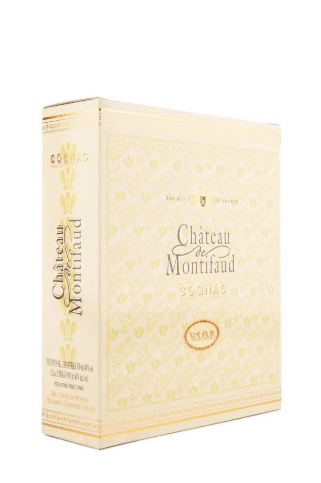 Коньяк Chateau de Montifaud Petite Champagne VSOP gift box  0.5 л