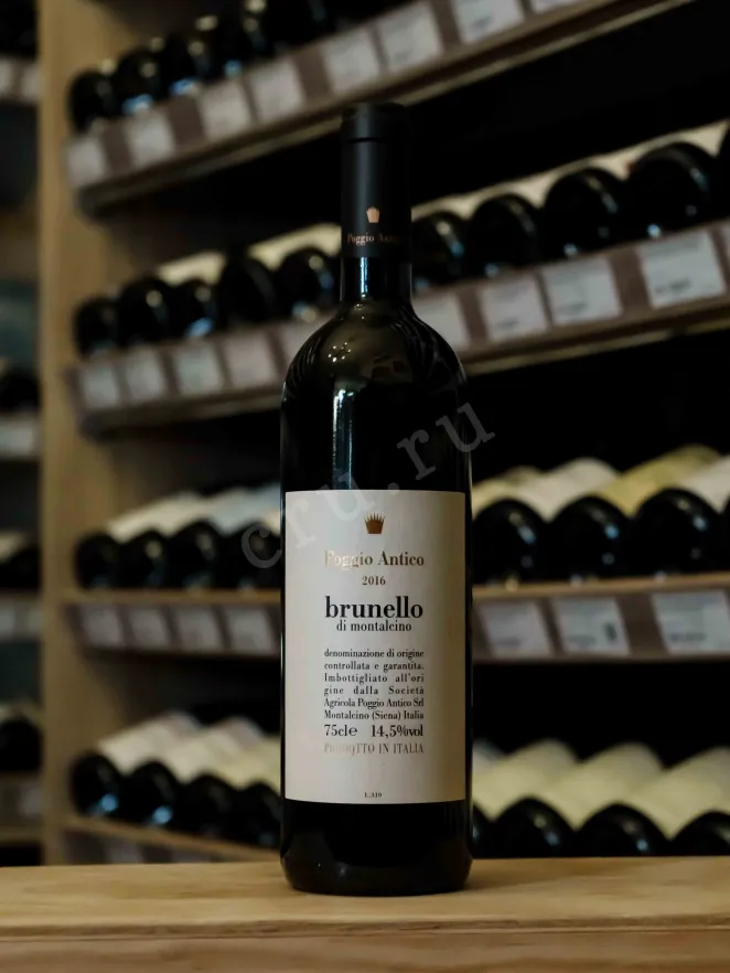 В магазине Крю Профи Poggio Antico Brunello di Montalcino 2016 0.75 л
