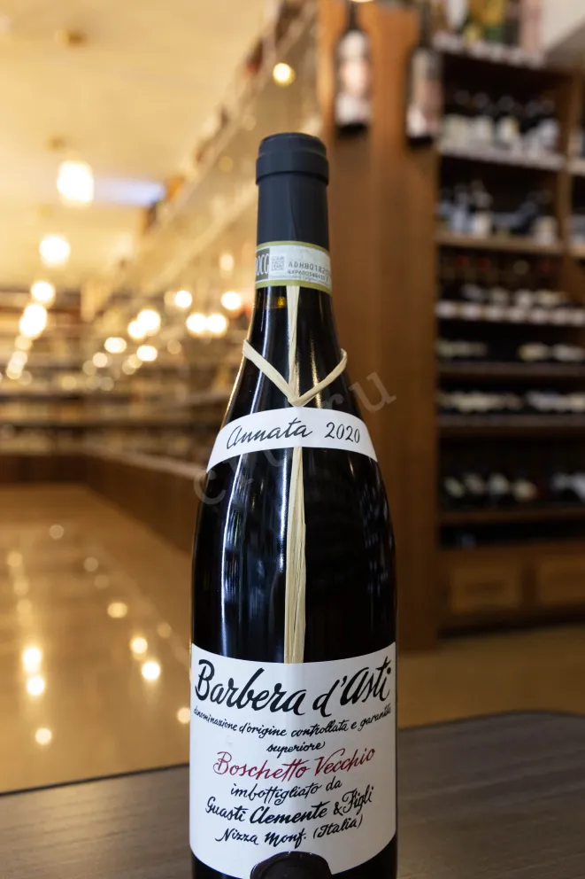 В магазине Крю Профи Guasti Clemente Barbera d'Asti Superiore Boschetto Vecchio 2020 0.75 л