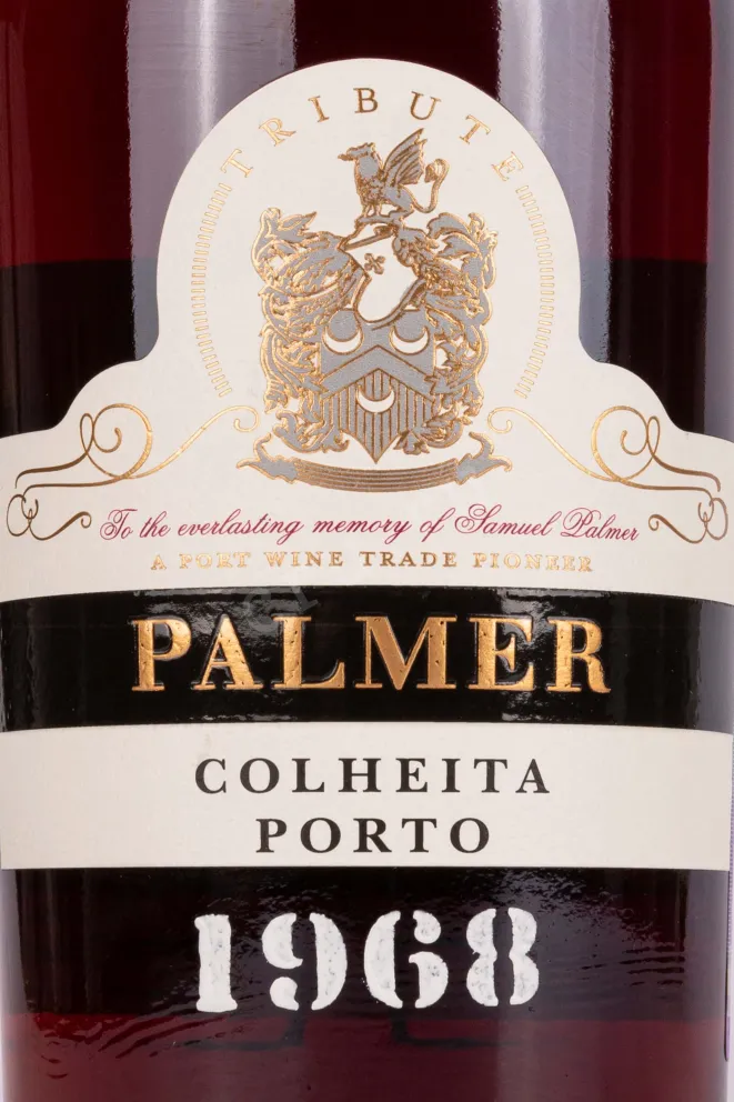 Этикетка Palmer Colheita Porto 1968 1968 0.75 л