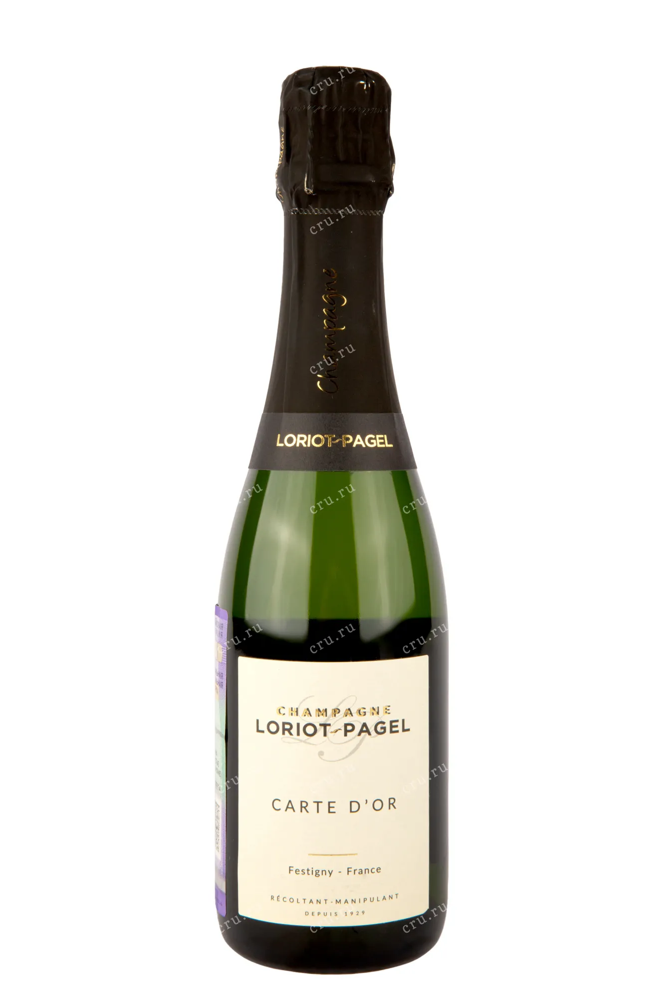 Фото — Шампанское Loriot-Pagel Carte d'Or Extra Brut  0.375 л
