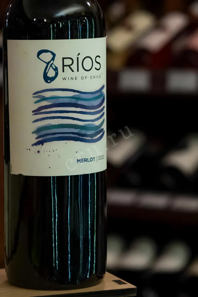 В магазине Крю Профи 8 Rios Merlot 2020 0.75 л
