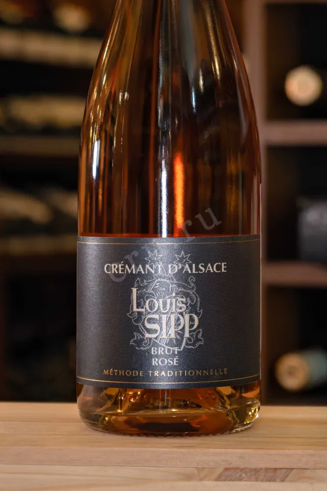 В магазине Крю Профи Louis Sipp Cremant d'Alsace Brut Rose AOC 2022 0.75 л