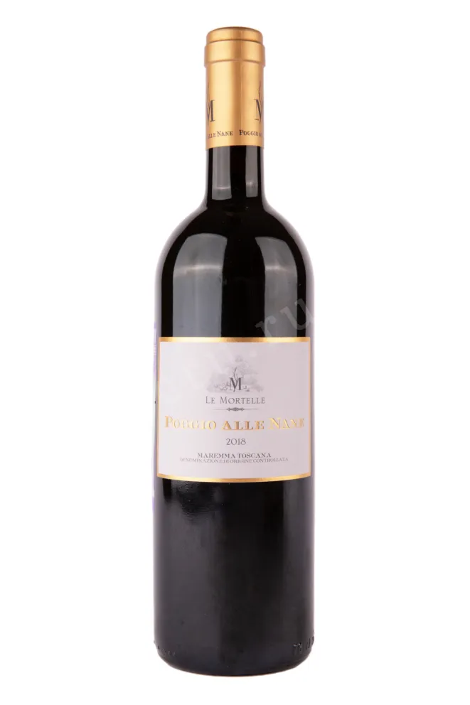 Вино Le Mortelle Poggio alle Nane Maremma DOC 2018 0.75 л