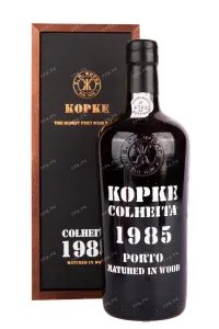 Портвейн Kopke Colheita with gift box 1985 0.75 л