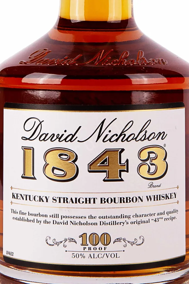 Этикетка David Nicholson Straight 0.7 л