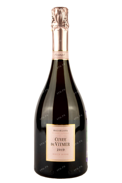 Игристое вино Балаклава Кюве де Витмер Брют Розе 2020 0.75 л