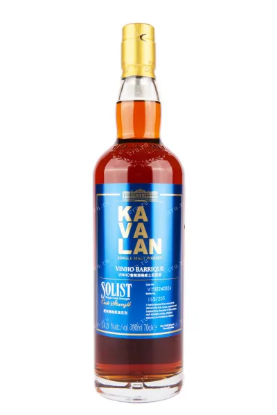 Виски Kavalan Solist Vinho Barrique Cask Single Cask Strength  0.75 л