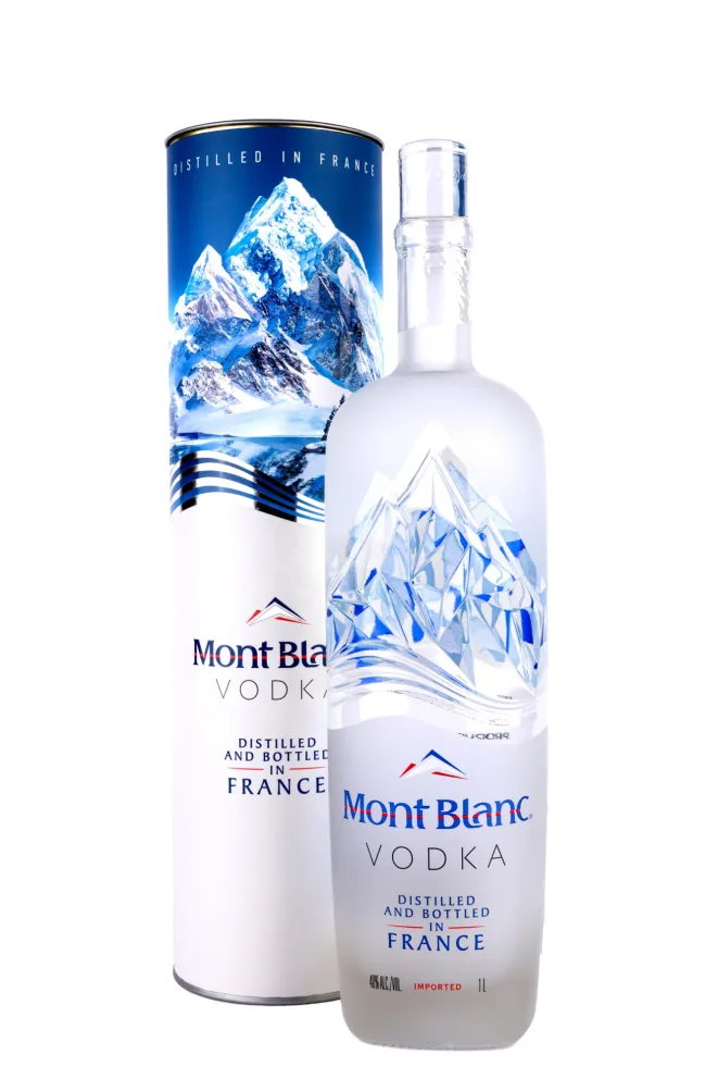 Водка Монблан в тубе   1 л