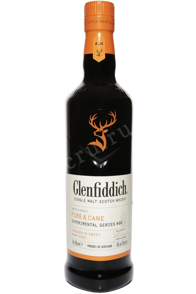 Бутылка Glenfiddich Fire & Can in tube 0.7 л